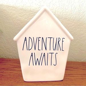 Rae Dunn Birdhouse Bank-Adventure Awaits